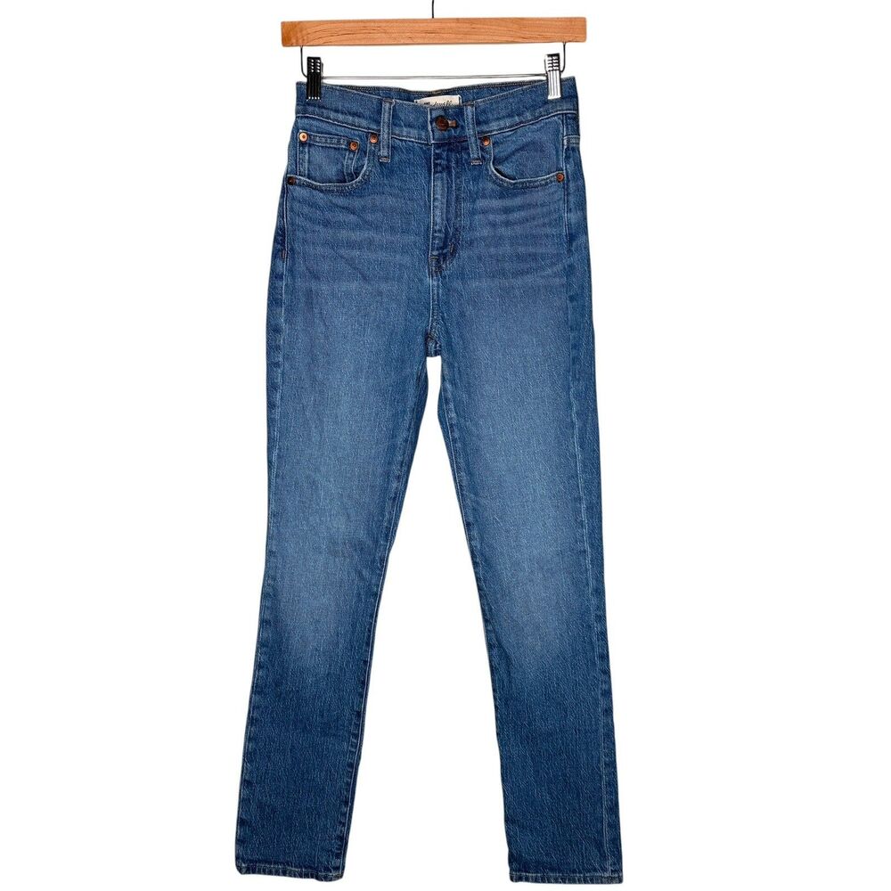 Madewell Jeans Women’s Size 23 Blue The High Rise Slim BoyJean Denim